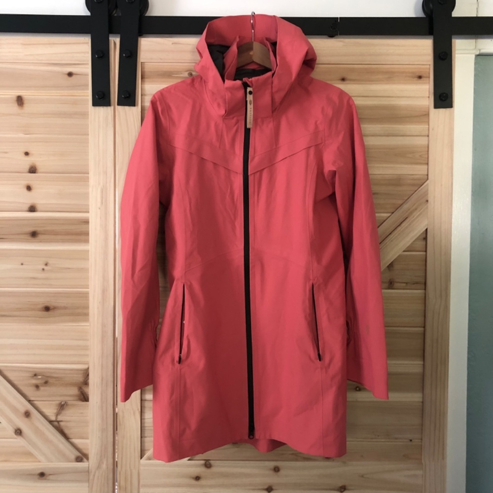 NWT Indygena Kisa Rain Jacket S Melon